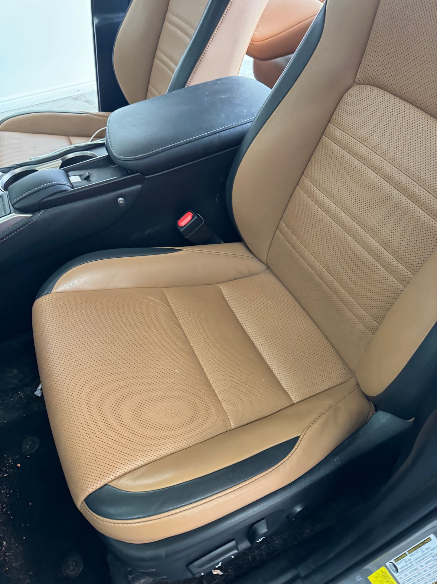 Interior Leather Cleaning and Conditioning
