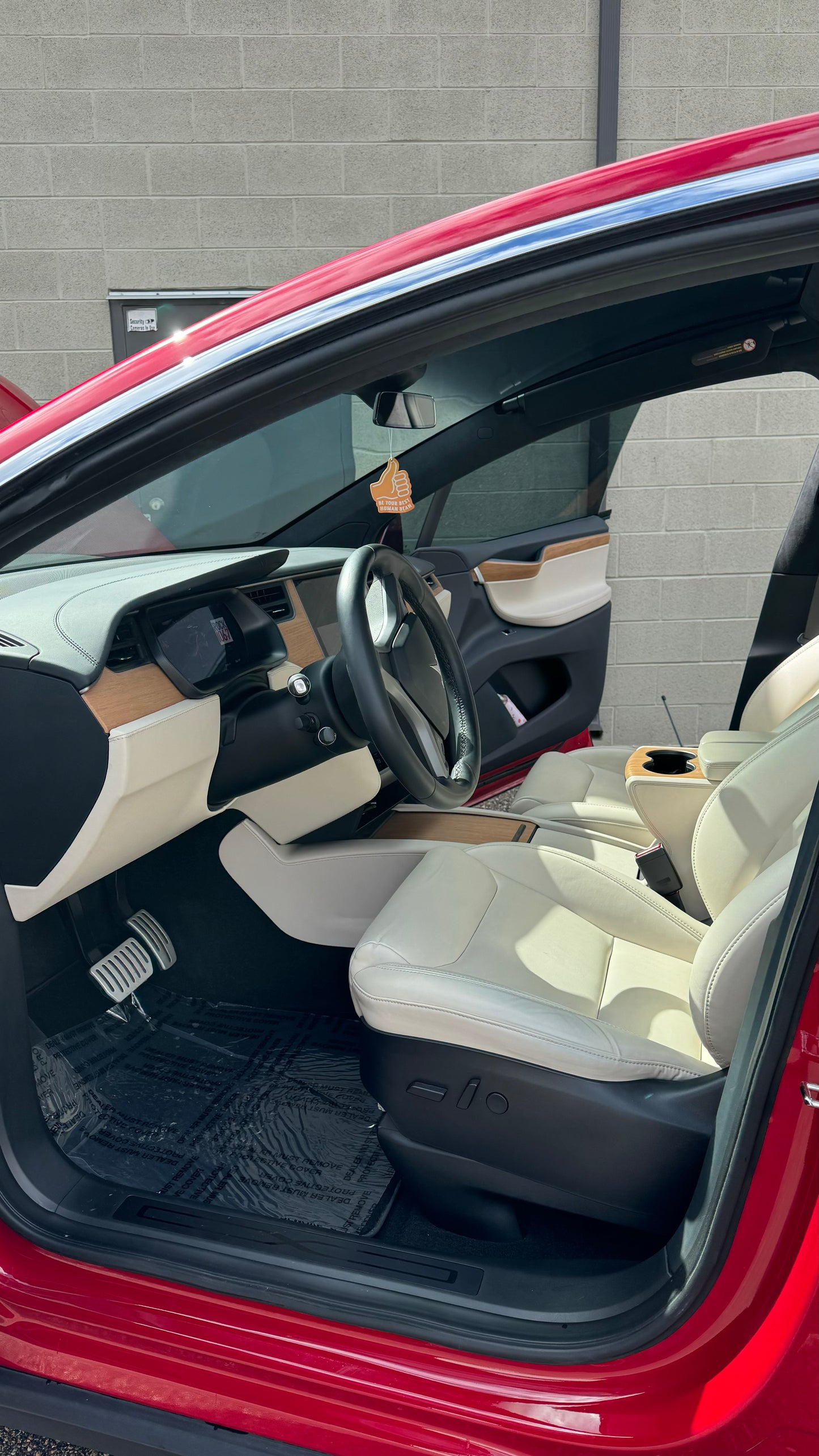 Interior Leather Cleaning and Conditioning
