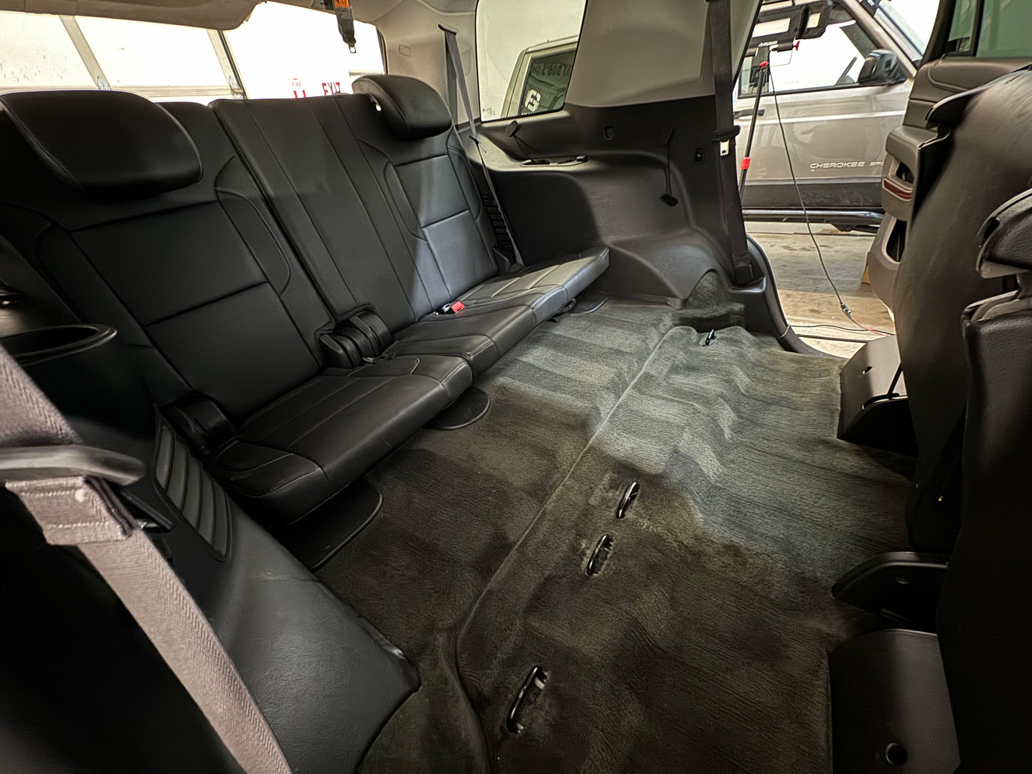 Interior Detail 3 Row Suv and Van