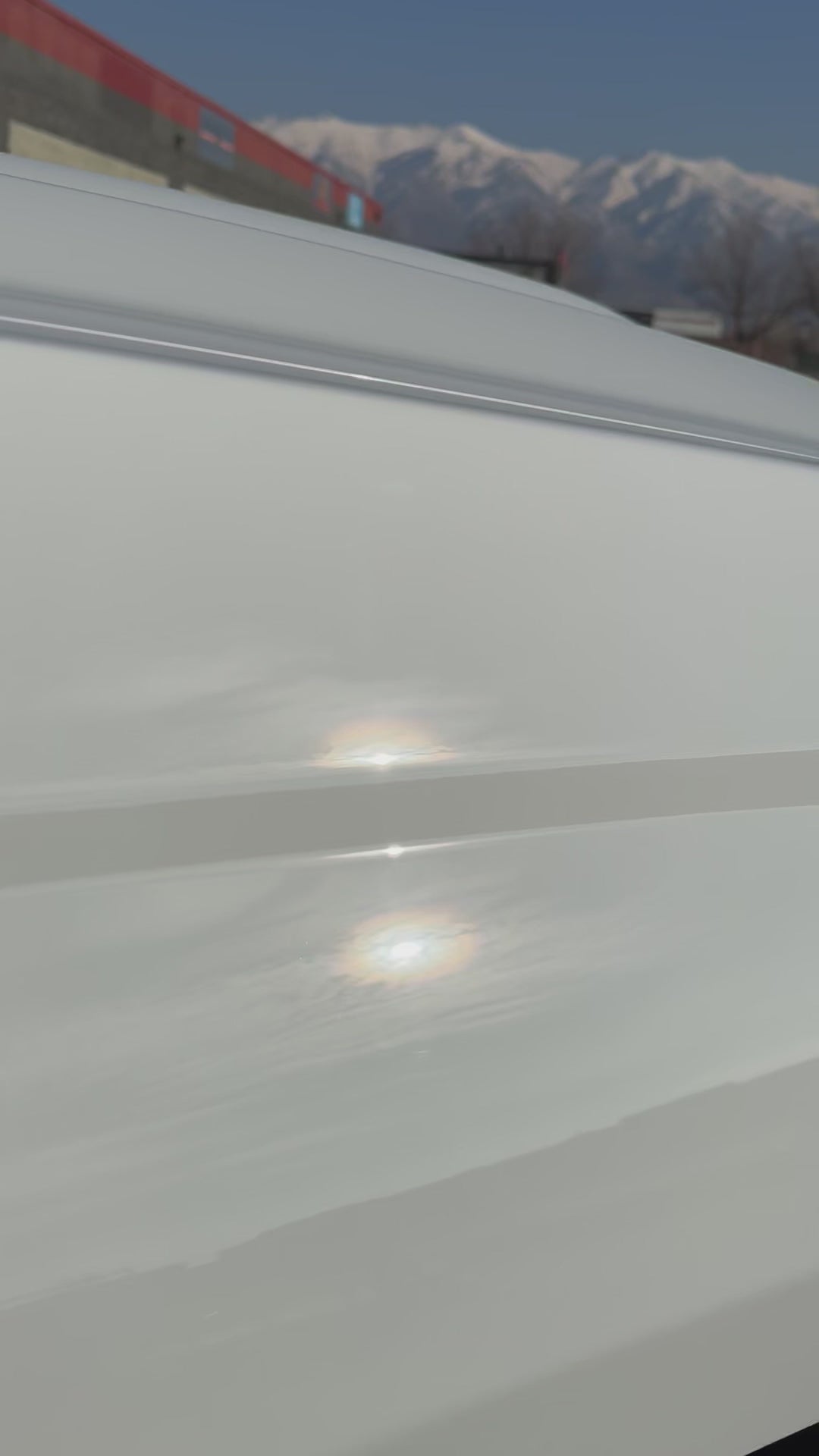 2017 Chevy 2500 with complete swirl removal.